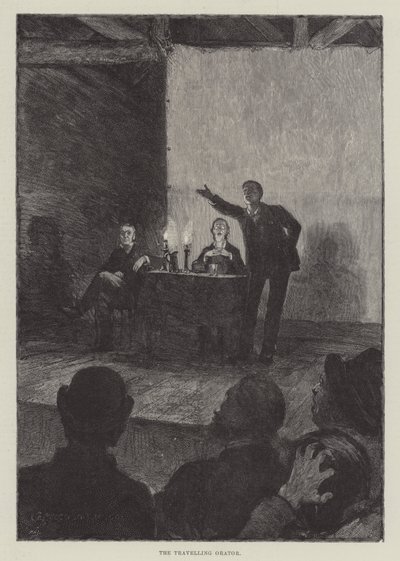 The Travelling Orator by George Percy Jacomb Hood